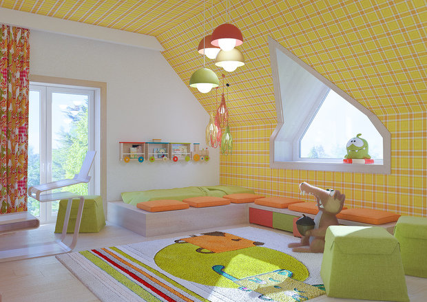 Фото из портфолио Сафари в детской  – фотографии дизайна интерьеров на INMYROOM