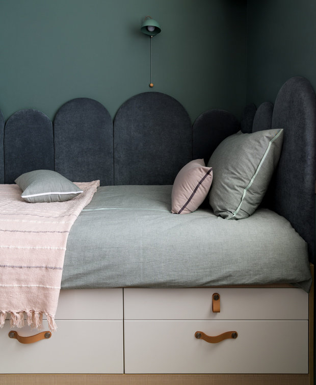 Фотография: Детская в стиле Современный, Эклектика, Квартира, Проект недели, Новосибирск, 3 комнаты, 60-90 метров, Александра Протасова, Студия Протасовой Александры – фото на INMYROOM