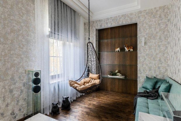 Фото из портфолио Спальня "серебро инея" – фотографии дизайна интерьеров на INMYROOM