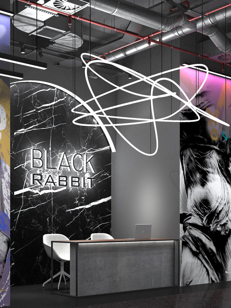 Фото из портфолио Барбершоп и Салон красоты Black Rabbit 140 кв.м. г. Москва – фотографии дизайна интерьеров на INMYROOM Фото из портфолио Барбершоп и Салон красоты Black Rabbit 140 кв.м. г. Москва – фотографии дизайна интерьеров на INMYROOM