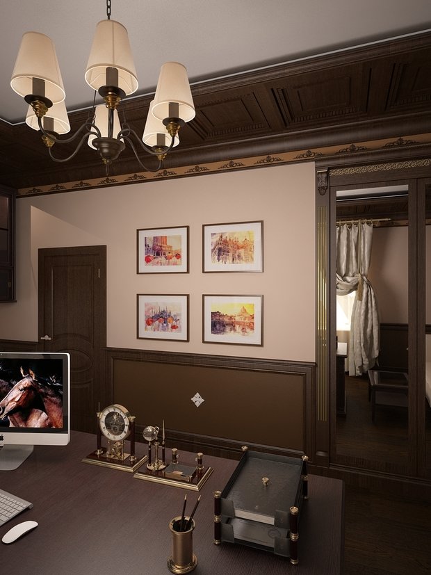 Фото из портфолио Home office – фотографии дизайна интерьеров на INMYROOM