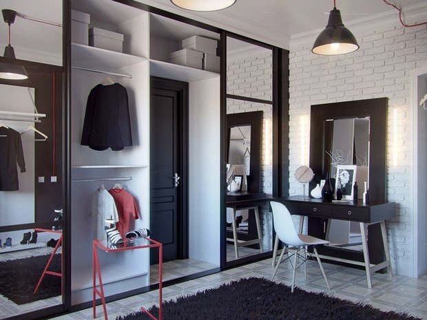 Фото из портфолио Прихожая и кабинет в с. Патруши – фотографии дизайна интерьеров на INMYROOM