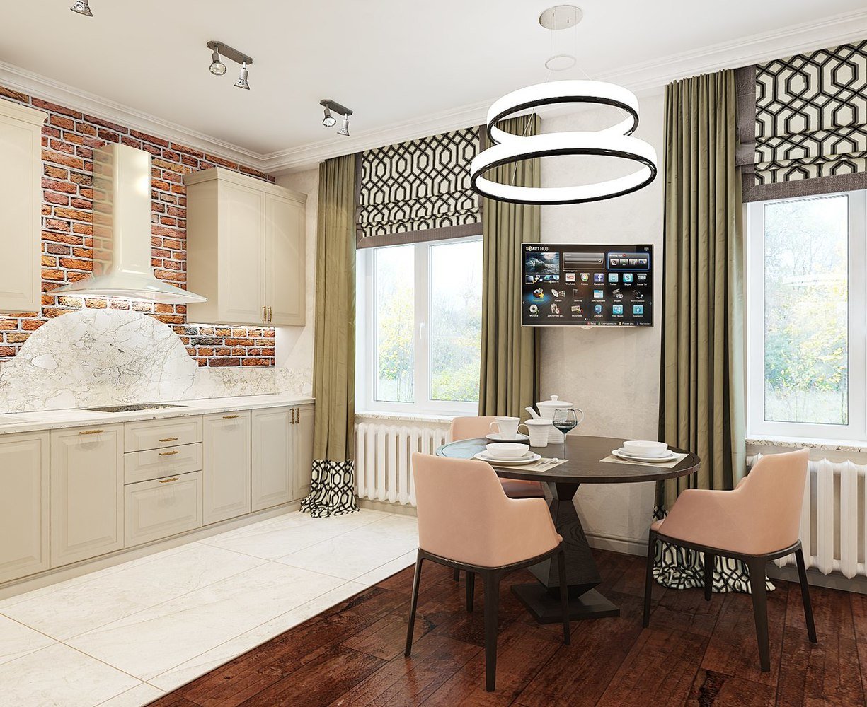 Фото из портфолио Интерьер с камином – фотографии дизайна интерьеров на INMYROOM Фото из портфолио Интерьер с камином – фотографии дизайна интерьеров на INMYROOM