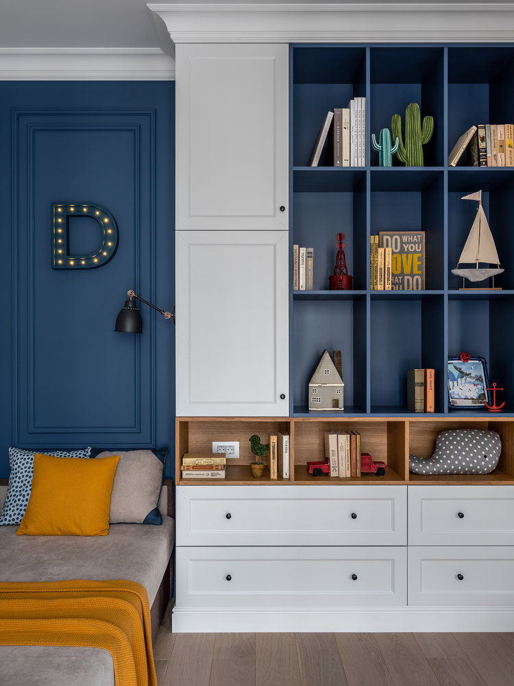 Фотография: Детская в стиле Современный, Квартира, Проект дня, Одинцово, Мария Рублева, 3 комнаты, Более 90 метров, Эксклюзивные проекты – фото на INMYROOM