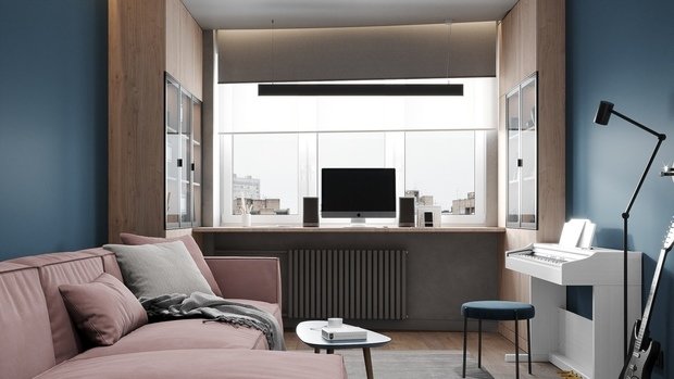 Фото из портфолио Проект в Москве площадью 49,83 кв.м. – фотографии дизайна интерьеров на INMYROOM