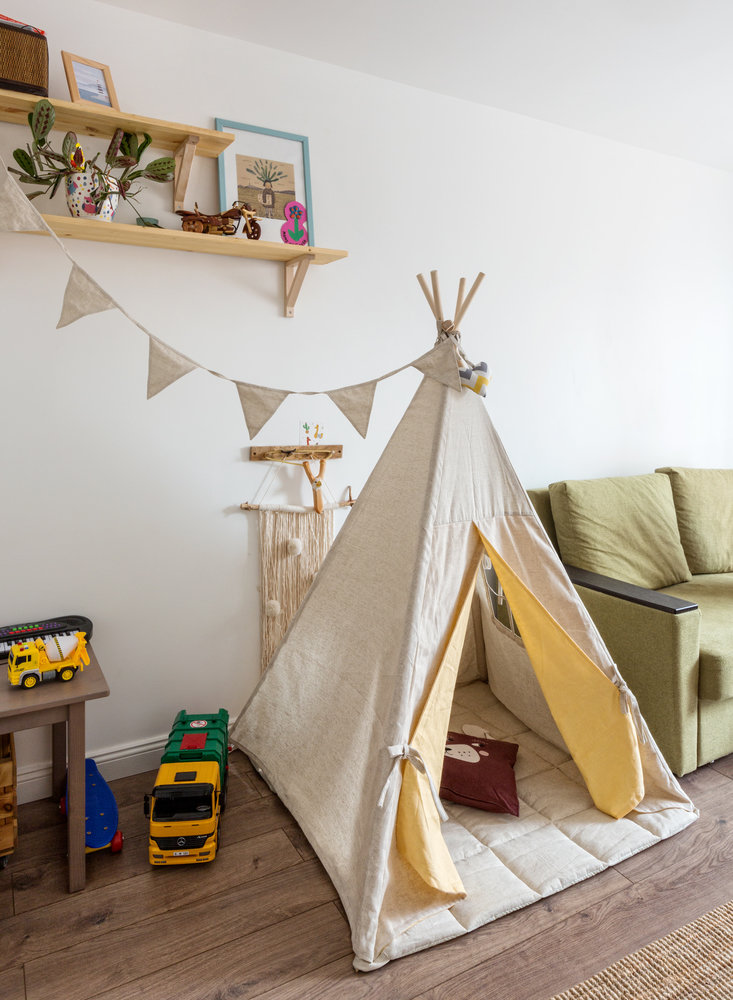 Фотография: Детская в стиле Скандинавский, Современный, Квартира, Белый, Проект дня, Зеленый, Желтый, Серый, Герой InMyRoom, Хрущевка, 2 комнаты, 40-60 метров, 1-515/9м, Екатерина Вокина, Ольга Казанцева – фото на INMYROOM Фотография: Детская в стиле Скандинавский, Современный, Квартира, Белый, Проект дня, Зеленый, Желтый, Серый, Герой InMyRoom, Хрущевка, 2 комнаты, 40-60 метров, 1-515/9м, Екатерина Вокина, Ольга Казанцева – фото на INMYROOM