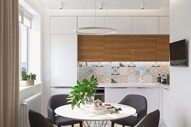 Фотография: Кухня и столовая в стиле Минимализм, Эко – фото на INMYROOM