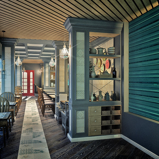 Фото из портфолио Восточная эклектика – фотографии дизайна интерьеров на INMYROOM
