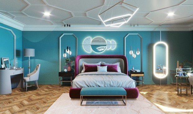 Фото из портфолио Номер в отеле – фотографии дизайна интерьеров на INMYROOM