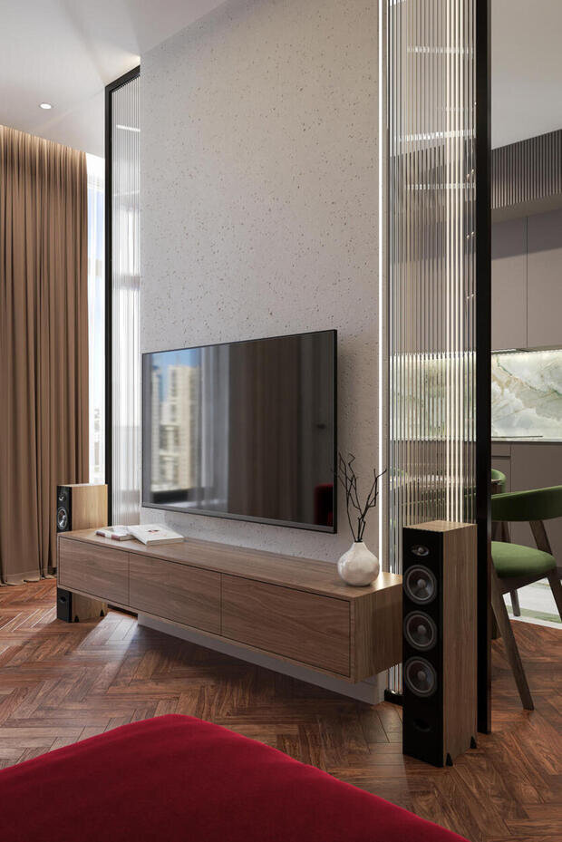 Фото из портфолио Дизайн-проект квартиры в ЖК «17/33 Петровский остров» в стиле современной и французской классики – фотографии дизайна интерьеров на INMYROOM