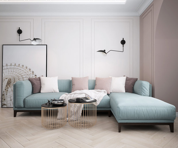 Фото из портфолио Гламурные 60-е – фотографии дизайна интерьеров на INMYROOM