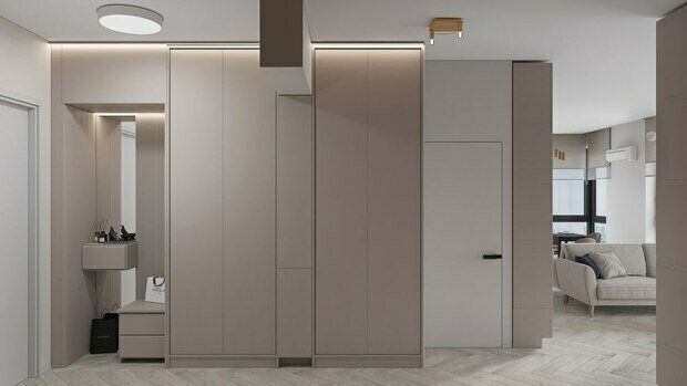 Фото из портфолио ЖК Wellton Towers 70 м – фотографии дизайна интерьеров на INMYROOM