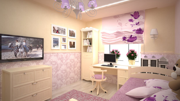 Фото из портфолио Трехкомнатная квартира по ул Осенний бульвар – фотографии дизайна интерьеров на INMYROOM