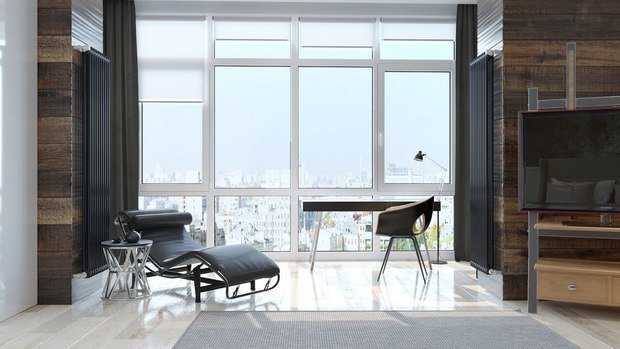 Фото из портфолио Мягкий брутализм – фотографии дизайна интерьеров на INMYROOM