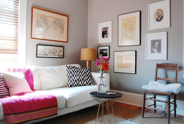 Фотография: Гостиная в стиле Скандинавский, Декор интерьера, Дом, Декор дома, Текстиль – фото на INMYROOM