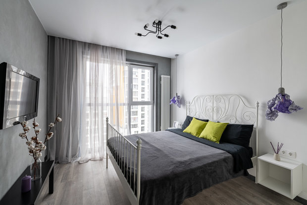 Фотография: Спальня в стиле Скандинавский, #каксэкономить – фото на INMYROOM