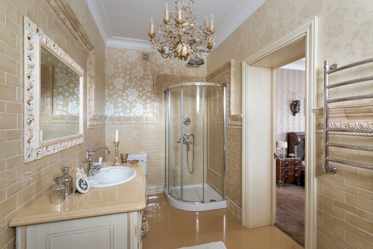 Фотография: Ванная в стиле Прованс и Кантри, Дом, Дома и квартиры – фото на INMYROOM