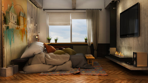 Фото из портфолио Industrial style – фотографии дизайна интерьеров на INMYROOM