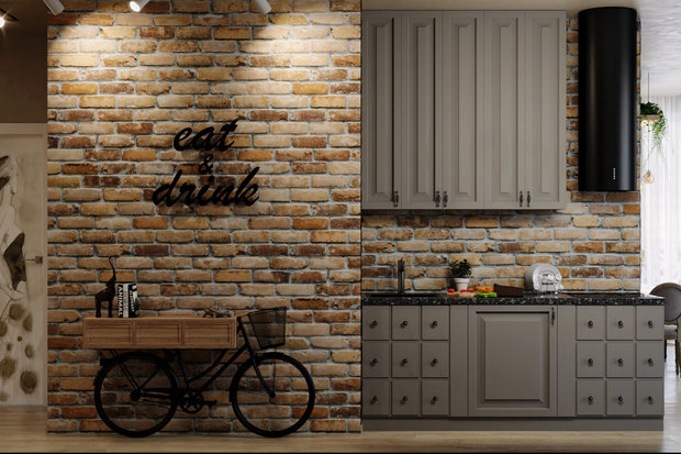 Фото из портфолио 4-хкомнатная квартира в ЖК Ботаника – фотографии дизайна интерьеров на INMYROOM