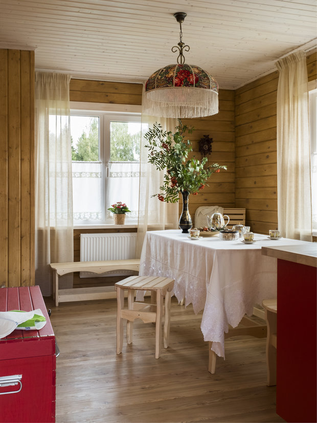 Фотография: Кухня и столовая в стиле Прованс и Кантри, Советы, Ремонт на практике, Дом и дача, Анна Рагулина, строительство бани – фото на INMYROOM