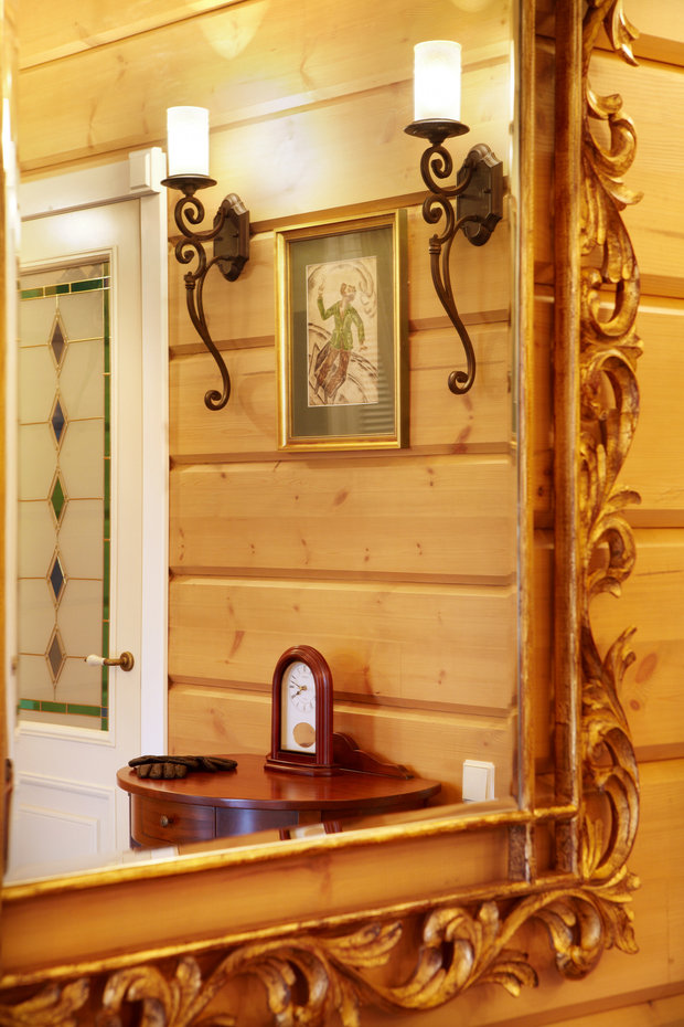 Фотография: Мебель и свет в стиле Прованс и Кантри, Дом, Дома и квартиры, Проект недели, Дача, dom-iz-brusa – фото на INMYROOM