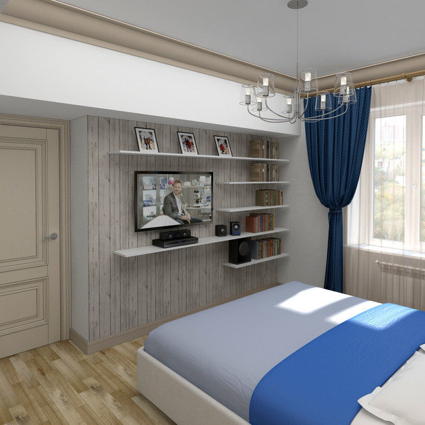 Фото из портфолио Квартира для студентки – фотографии дизайна интерьеров на INMYROOM