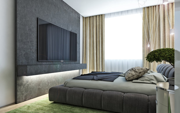 Фото из портфолио Спальня – фотографии дизайна интерьеров на INMYROOM