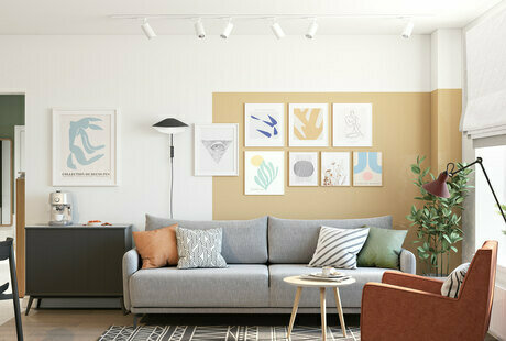 Дизайн трехкомнатной квартиры в ЖК "Шереметьевский"