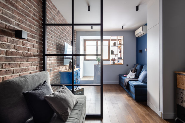 Фотография: Детская в стиле Лофт, Современный, Квартира, Проект недели, Москва, 3 комнаты, 60-90 метров, Вера Шеверденок – фото на INMYROOM