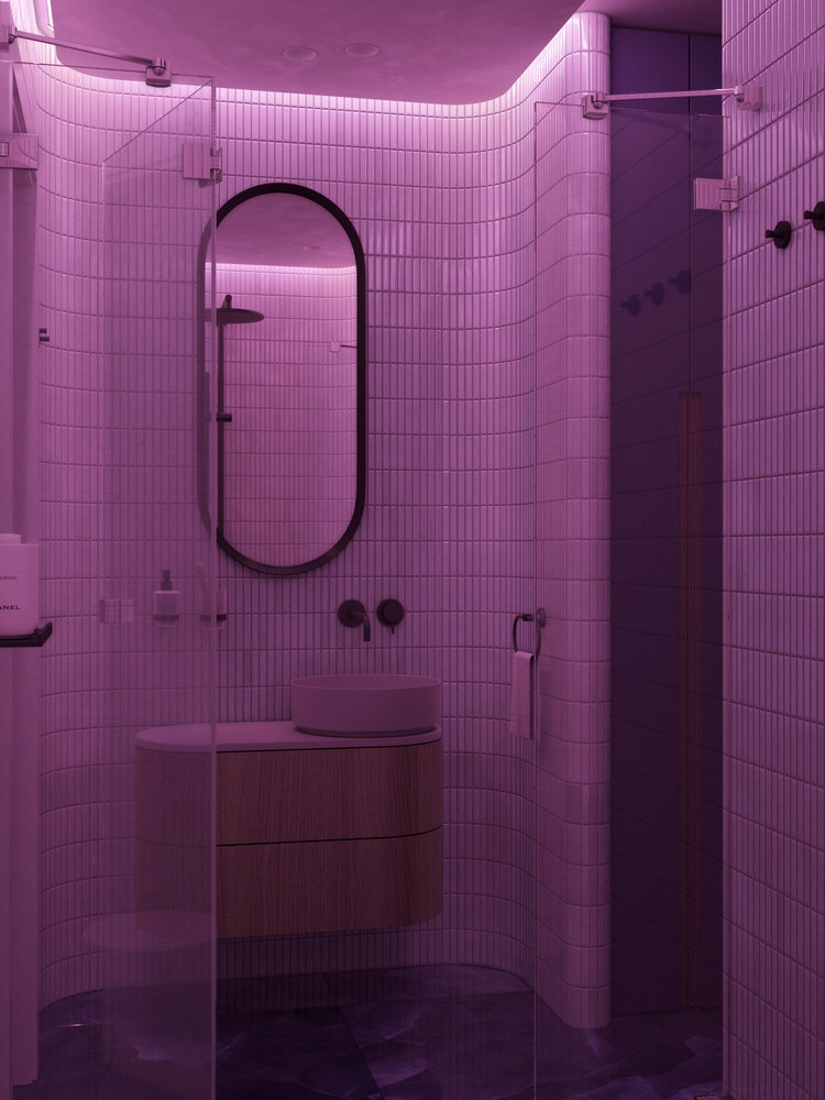 Фотография: Ванная в стиле Минимализм, Современный, Малогабаритная квартира, Квартира, Студия, Проект недели, Сочи, Алена Тимонина, Андрей Тимонин, до 40 метров – фото на INMYROOM Фотография: Ванная в стиле Минимализм, Современный, Малогабаритная квартира, Квартира, Студия, Проект недели, Сочи, Алена Тимонина, Андрей Тимонин, до 40 метров – фото на INMYROOM