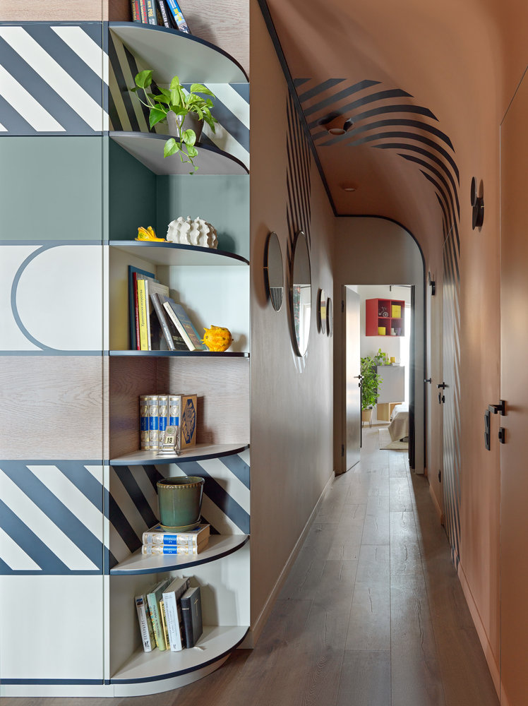 Фотография: Прихожая в стиле Современный, Эклектика, Квартира, Проект недели, Санкт-Петербург, Макс Жуков, Виктор Штефан, ToTaste Studio, 3 комнаты, 60-90 метров – фото на INMYROOM