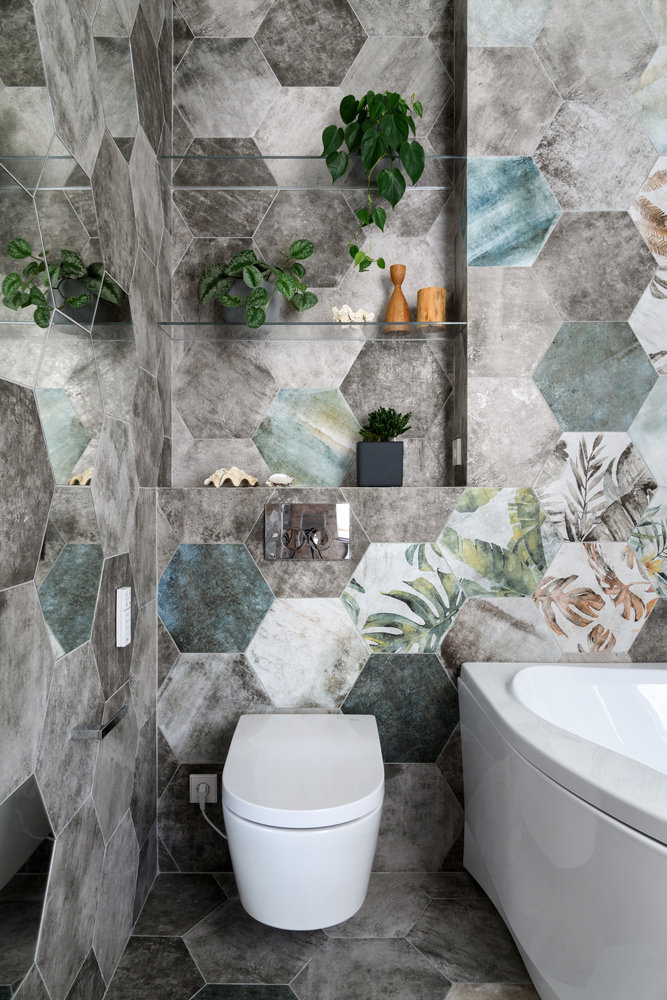 Фотография: Ванная в стиле Современный, Квартира, Проект недели, Новосибирск, 4 и больше, Более 90 метров, Dizart – фото на INMYROOM Фотография: Ванная в стиле Современный, Квартира, Проект недели, Новосибирск, 4 и больше, Более 90 метров, Dizart – фото на INMYROOM