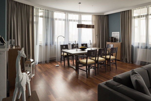 Фото из портфолио Квартира 120 кв.м – фотографии дизайна интерьеров на INMYROOM