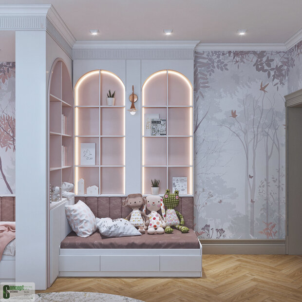 Фото из портфолио Проект дома  Урбан-вилла 2 этаж – фотографии дизайна интерьеров на INMYROOM