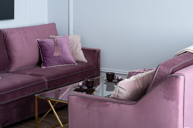 Фотография: Гостиная в стиле Современный, Дом, Проект недели, Дом и дача, Кирпичный дом, 4 и больше, Более 90 метров, Серпухов, Оксана Савчук, Ирина Бакланова – фото на INMYROOM