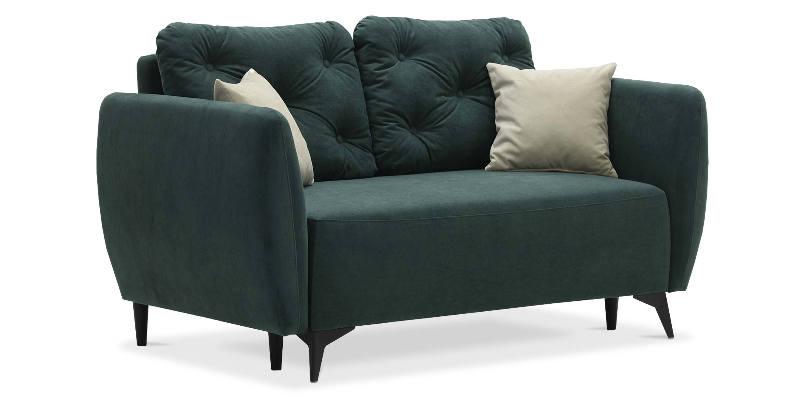 Диван-кровать Тиволи М зеленого цвета