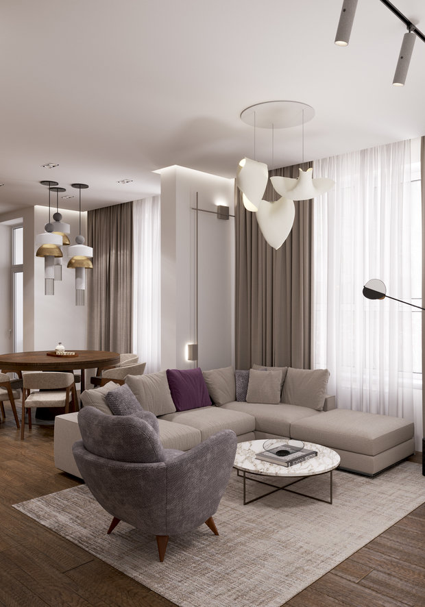 Фото из портфолио Grafit – фотографии дизайна интерьеров на INMYROOM