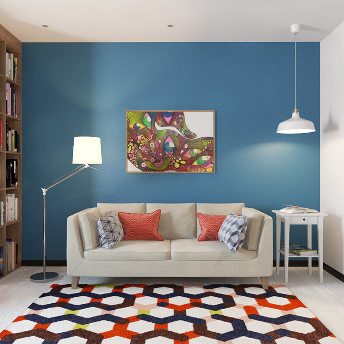 Фото из портфолио Яркая и свежая квартира, г. Сургут – фотографии дизайна интерьеров на INMYROOM Фото из портфолио Яркая и свежая квартира, г. Сургут – фотографии дизайна интерьеров на INMYROOM