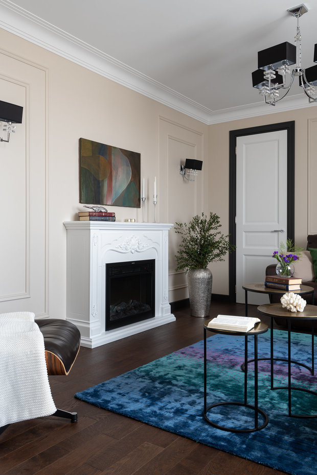 Дизайн: Карина Римик. Лепнина — «Европласт».