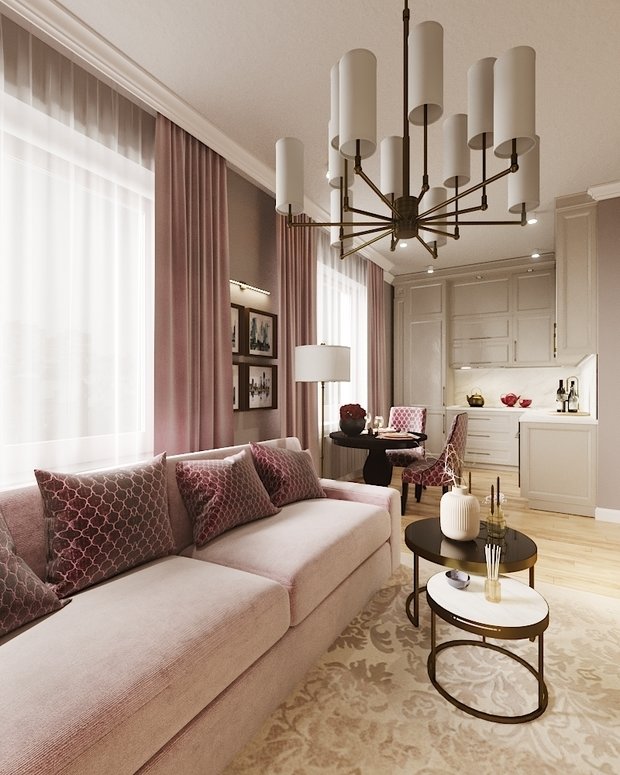 Фото из портфолио Кухня-гостиная – фотографии дизайна интерьеров на INMYROOM