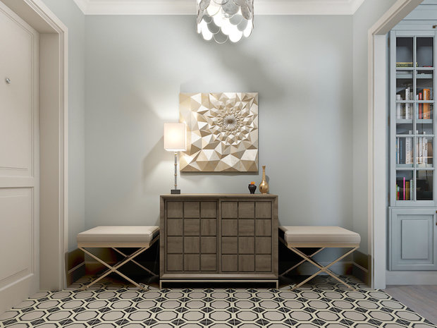 Фото из портфолио Нежная палитра – фотографии дизайна интерьеров на INMYROOM