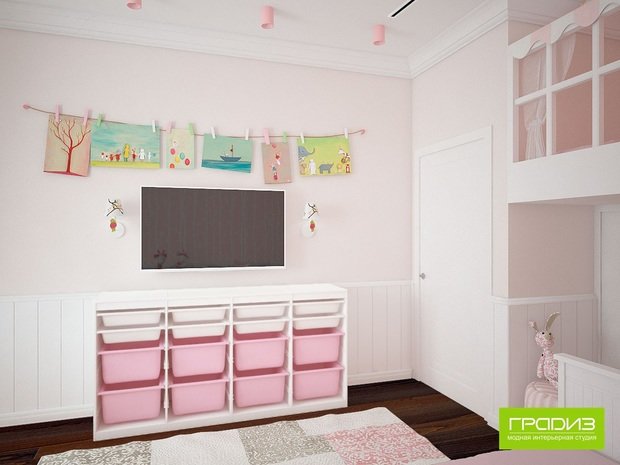 Фото из портфолио Территория детства – фотографии дизайна интерьеров на InMyRoom.ru