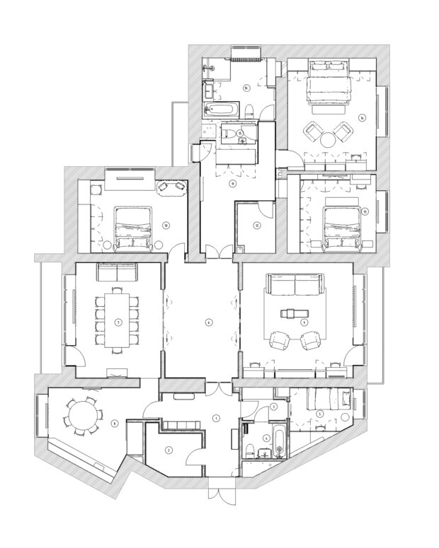 Фото из портфолио Квартира в доме ЦК – фотографии дизайна интерьеров на INMYROOM