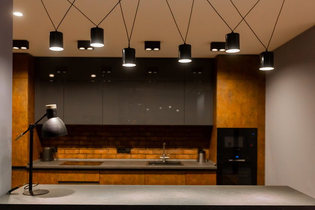 Фото из портфолио Квартира холостяка – фотографии дизайна интерьеров на INMYROOM