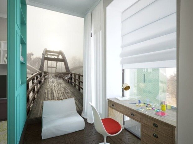 Фото из портфолио РАБОЧЕЕ МЕСТО  – фотографии дизайна интерьеров на INMYROOM