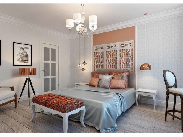 Фото из портфолио "Дотянуться до звезды". Проект квартиры 100 кв.м. – фотографии дизайна интерьеров на INMYROOM