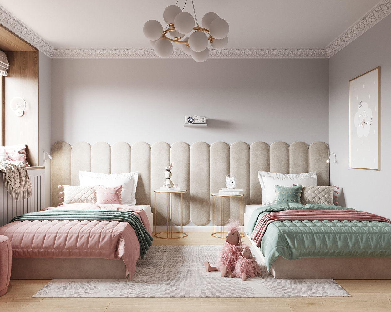 Фотография: Детская в стиле Современный, Квартира, Проект недели, Москва, 4 и больше, Более 90 метров, Елена Лебедева – фото на INMYROOM