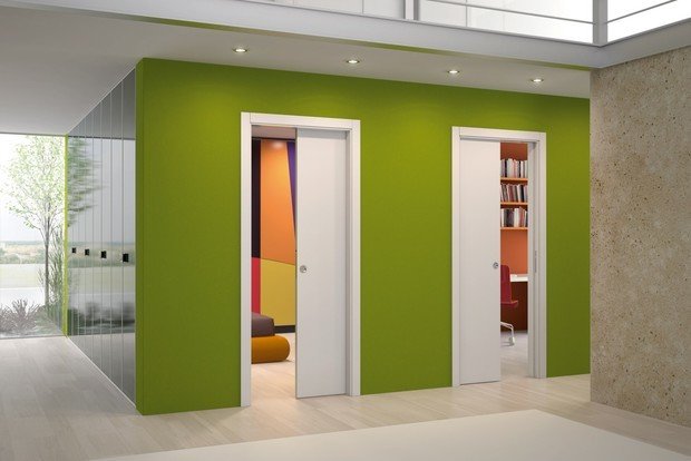 Фотография: Офис в стиле Минимализм, Советы, энциклопедия_отделка, энциклопедия_интерьер, потайные двери, как подобрать двери, новинки, межкомнатные двери, UNION – фото на INMYROOM