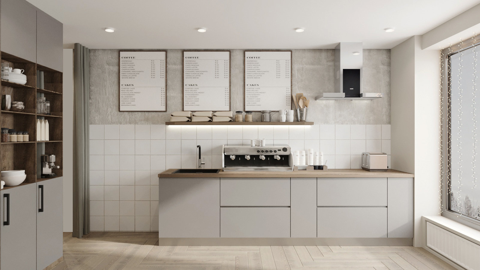 Фото из портфолио Дизайн кафе в Уфе – фотографии дизайна интерьеров на INMYROOM Фото из портфолио Дизайн кафе в Уфе – фотографии дизайна интерьеров на INMYROOM