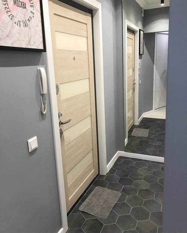 Фотография: Прихожая в стиле Современный, Квартира, Проект недели, Панельный дом, 1 комната, 40-60 метров, Сбербанк, Некрасовка – фото на INMYROOM